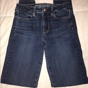 american eagle hi-rise jegging